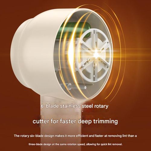 Electric Lint Remover with Brush, Portable Rechargeable Household Fabric Shaver, 3-Speed Sweater Shaver for Fast Lint Removal, Durable for Socks, Coats & Bedding