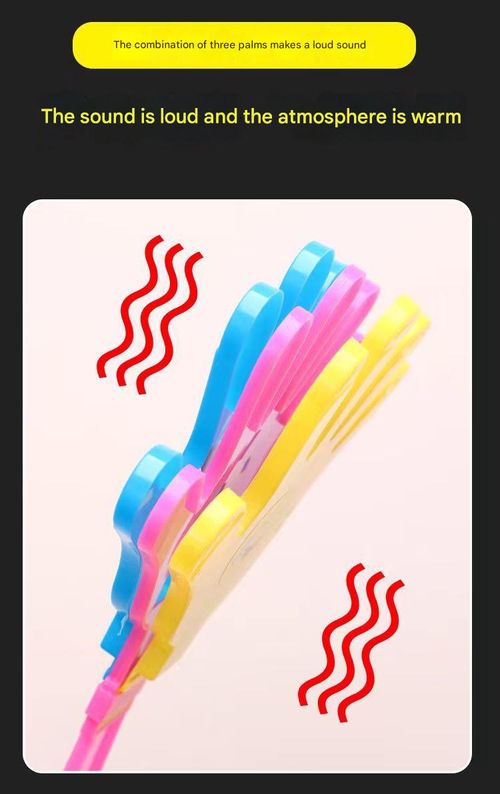 The Ultimate Cheering Tool! Just Clap Your Hands—Instant Sound with Every Beat—A Must-Have for Any Event!