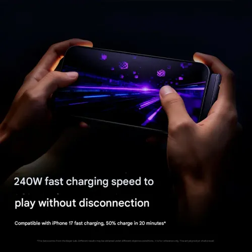 240W Braided Fast Charge Cable With Built-in Phone Stand, 2026 New 2-in-1 Invisible Holder Charger Cable Fast Charging Cord, T-Shaped Foldable 90-Degree Right Angle Charger Cord USB C Cables (1 PCS)