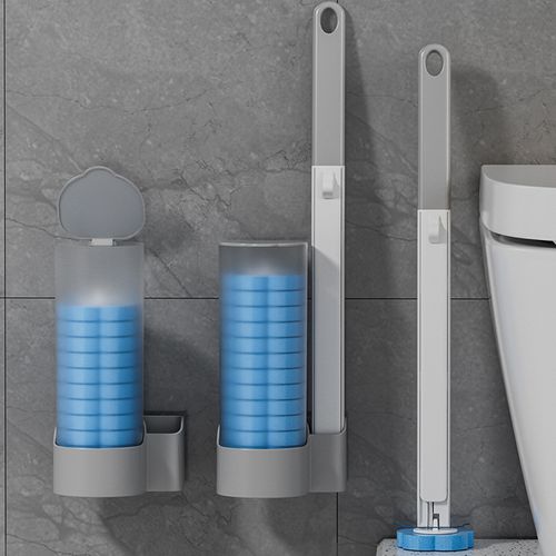 Disposable Toilet Brush for Home Use — Hygienic, Flushable, and Disposable Cleaning Brush for Bathrooms and Toilets
