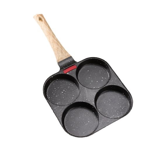4-Hole Non-Stick Egg Frying Pan | Quick & Easy Breakfast for the Whole Family!