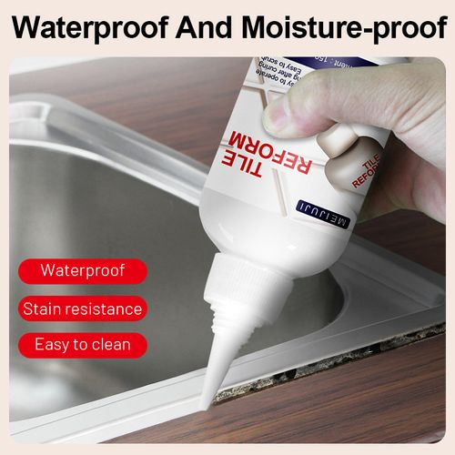 Tile Grout Filler, 150 ml Tile Joint Renovation Agent, Invisible Waterproof Sealant