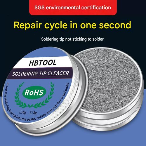 🔥 Soldering Iron Tip Repair Paste | Quickly Clean Oxidized Soldering Iron Tips