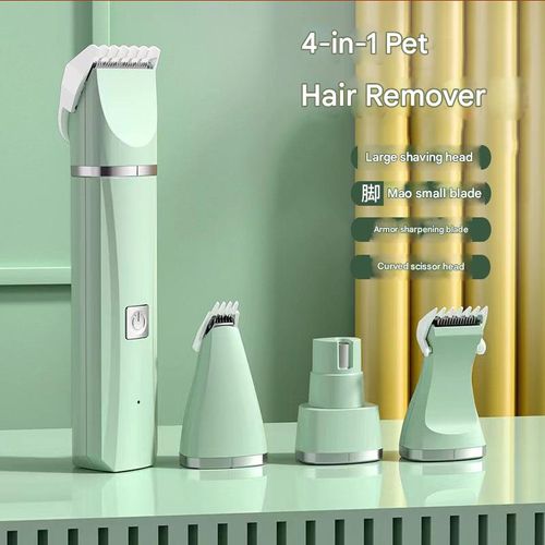 et nail grinder, multifunctional dog nailtrimmerand cat nail trimmer kit, ultra quietelectric petnail grinder, rechargeable, suitable fortrimmingsmall and large dogs, with a 4-hourbattery life pet hair