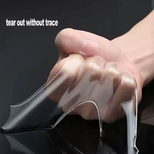 Nano Double-Sided Strong Adhesive Tape - Transparent tape suitable for walls, carpets, and floor mats. Features strong adhesion, washable, leaves no traces, and residue-free. 3 meters in length, can be freely cut to size