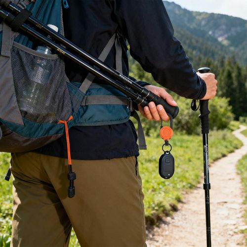 Retractable Keychain Anti-Lost Key Holder – Heavy-Duty Pull-Out Key Reel