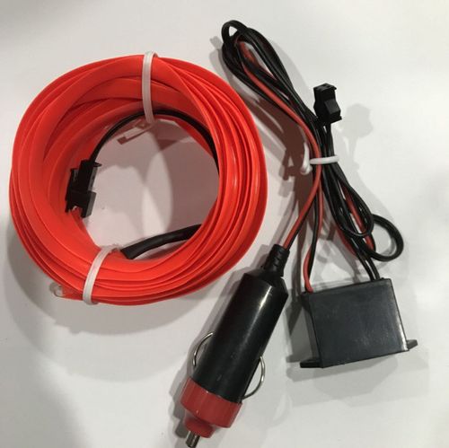 Exclusive Supply: New 3-Meter EL Cold Light Wire with Edge—Clip-in Interior Ambient Lighting Strip & LED Light Strip for Automobiles