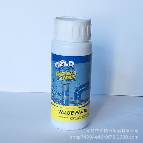 Powerful Pipe Opener — Suitable for Kitchen and Bathroom Drains — Dissolves over 200 Types of Clogs and Kills 99% of Bacteria