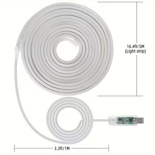 Smart RGB LED Strip Light USB APP Control | Neon Colorful Ambient Lamp