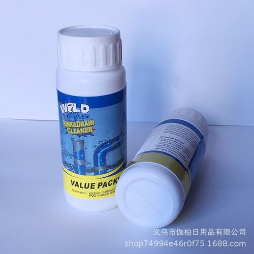 Powerful Pipe Opener — Suitable for Kitchen and Bathroom Drains — Dissolves over 200 Types of Clogs and Kills 99% of Bacteria