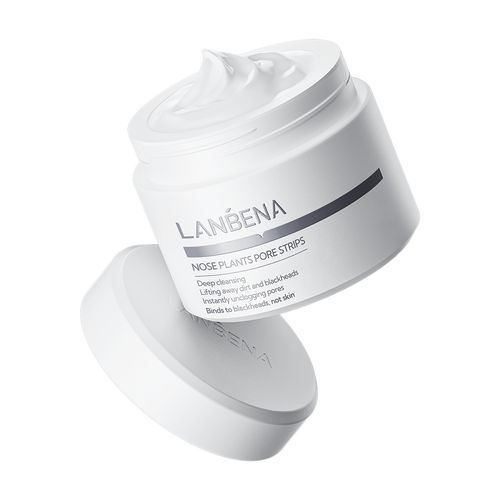 LANBENA Blackheads & Whiteheads Removal Kit for Clear, Radiant Skin: Facial Exfoliating Power, Acne Deep Cleansing, 30g Clay Mask, and Nasal Strips for a Fresh-Faced Glow! Skincare