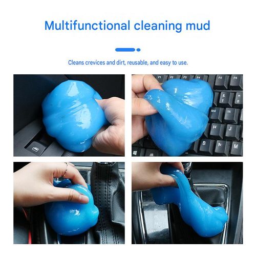 🚗 Car gap cleaning soft clay | Easily remove hidden dust