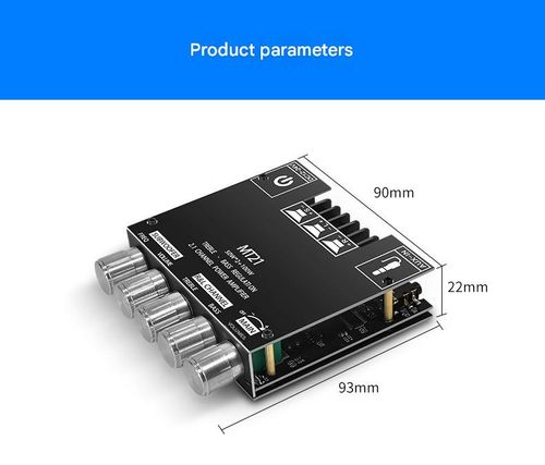 2.1-Channel Bluetooth Digital Amplifier Board Module