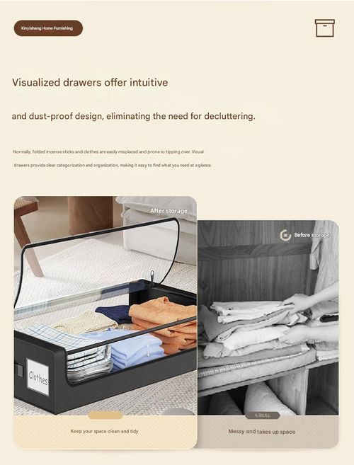 Under-Bed Storage Box with Wheels