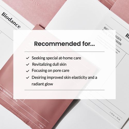 Collagen Hydrogel Facemask | Pore Tightening, Firming, Glow, Glass Skin, K-beauty Sleeping Mask, Korean Skincare, Collagen+Galactomyces