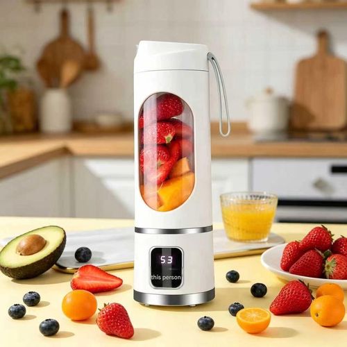 🍹 Portable Wireless Juicer: Enjoy Fresh Juice Anytime, Anywhere!