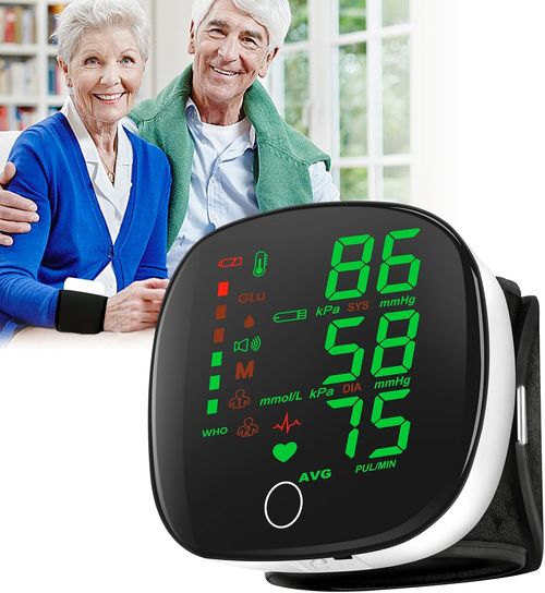 Smart Wrist Blood Pressure Monitor | Automatic Digital BP Machine