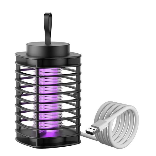 Portable Outdoor Electric Mosquito Zapper — Compact Desktop Mosquito Lamp for Home & Bedroom Use