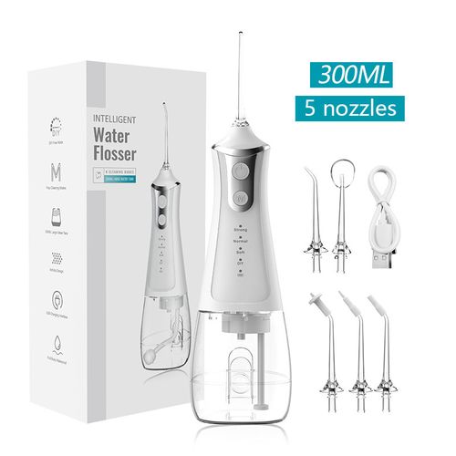 Handheld Portable Water Flosser — Home Electric Dental Cleaner