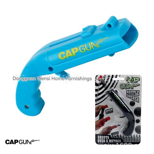 Wholesale Pistol-Style Bottle Opener — Beer Cap Gun & Cap Launcher
