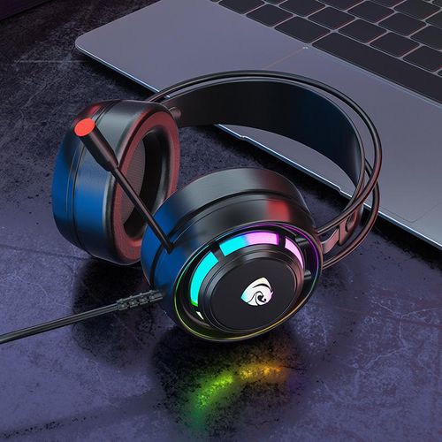 PSH-300 PC Gaming Headset — 7.1 Surround Sound, Directional Audio, Built-in Microphone, Wired E-sports Headset