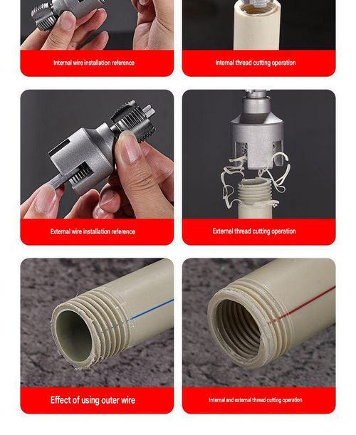🔥 PPR Pipe Threader | Fast threading—saves time and effort