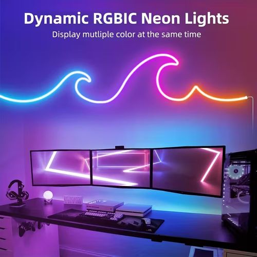 Smart RGB LED Strip Light USB APP Control | Neon Colorful Ambient Lamp