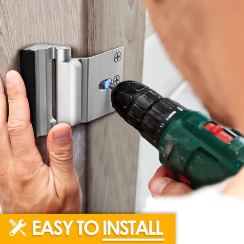 Aluminum Alloy Child Safety Door Lock | Home Security Latch