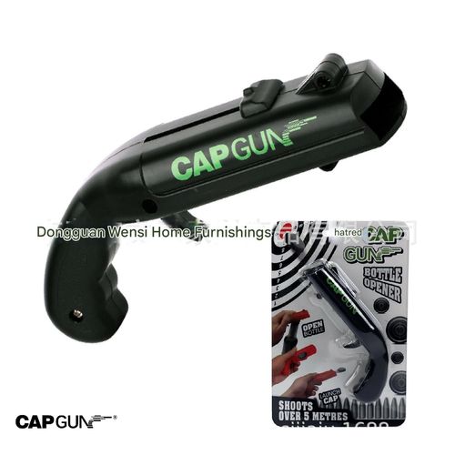 Wholesale Pistol-Style Bottle Opener — Beer Cap Gun & Cap Launcher