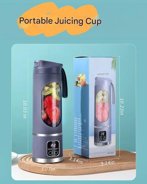 🍹 Portable Wireless Juicer: Enjoy Fresh Juice Anytime, Anywhere!