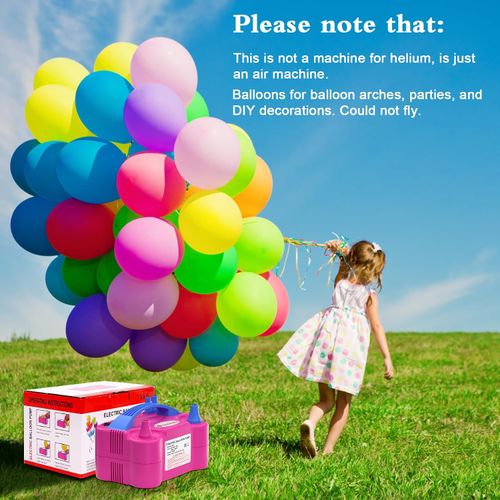 Double Hole Electric Balloon Pump | Fast Balloon Inflator for Party & Wedding