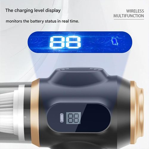 🚗 Cordless Car Vacuum Cleaner | Powerful 2-in-1 Cleaning Tool with Vacuuming and Blowing Function