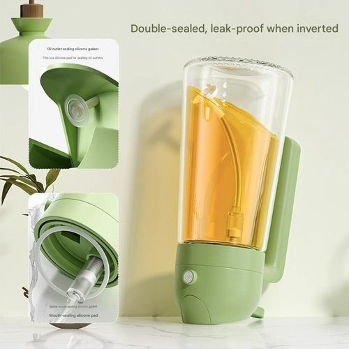 Dual-Function Glass Oil Dispenser (Spray & Pour)