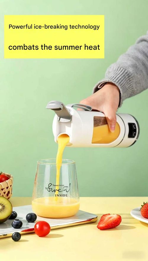 🍹 Portable Wireless Juicer: Enjoy Fresh Juice Anytime, Anywhere!
