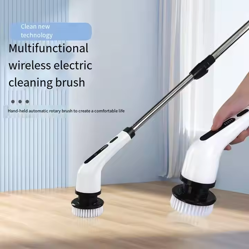 Kitchen Cleaning Brush 7 in 1 Cleaner Bathroom Clean Extension Handle Portable Cleaning Brush