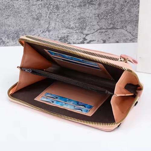 Touchable Screen Mobile Phone Women's Bag One Shoulder Transparent Phone Bag