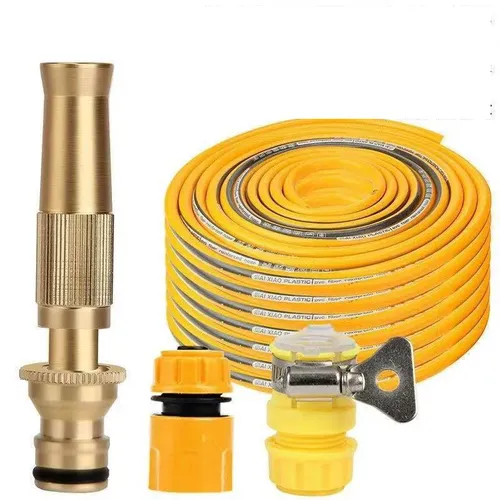 New Design Garden Hose Clear Garden Hose PVC Customized Garden Hose 15-meter Garden Hose