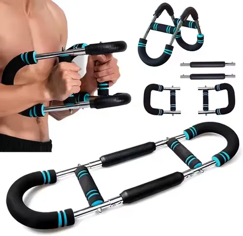 Arm Trainer Adjustable Chest Expander Arm Exerciser Shoulder Muscle Training Fitness Equipment Upper Body Strength Machine