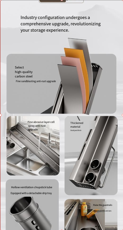 Multi-Function Kitchen Dish Knife Chopsticks Storage Rack Cutlery Storage Rack Kitchen Dish Drain Rack