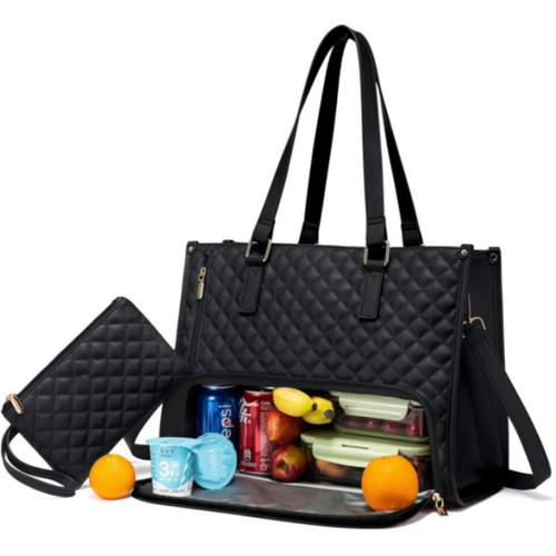 2025 Custom Casual Ladies Shoulder Bags Luxury Insulated Cooler Bags School Travel 15.6in Laptop Handbags Bag for Women
