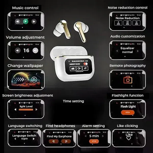 Noise Cancelling Bluetooth Earbuds🚀Ghana Cash on Delivery