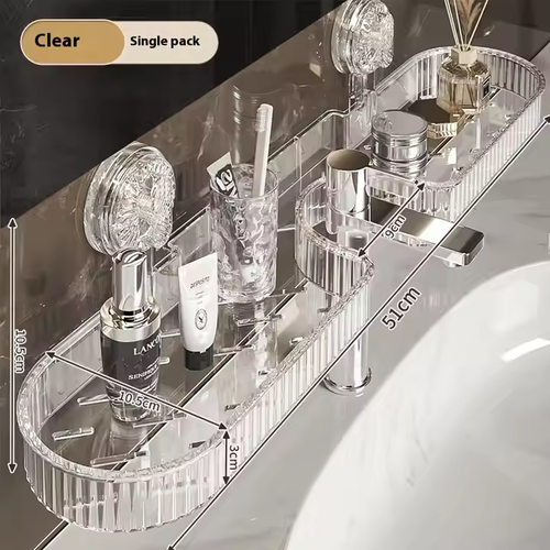 Hanging Wall Shelf for Home Organization Convenient Bathroom Storage Rack or Living Room Tool Use