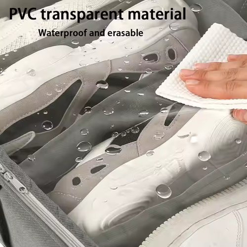Hot Sale Foldable Underbed Storage Bag Lightweight Modern Design Square Fabric Shoe and Clothes Mesh Travel Bag