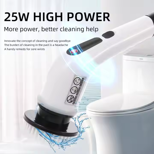 Kitchen Cleaning Brush 7 in 1 Cleaner Bathroom Clean Extension Handle Portable Cleaning Brush