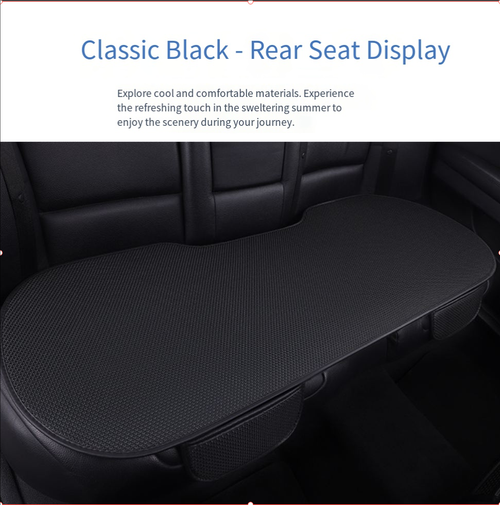 🔥🔥Breathable & Anti-Slip Viscose filament Car Seat Covers *Three-piece set *