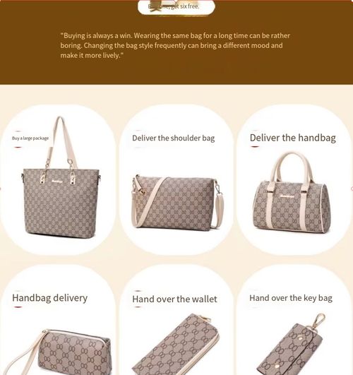 Six-piece Sets of Women's Bags 💥Buy 1 Get 6 💥
