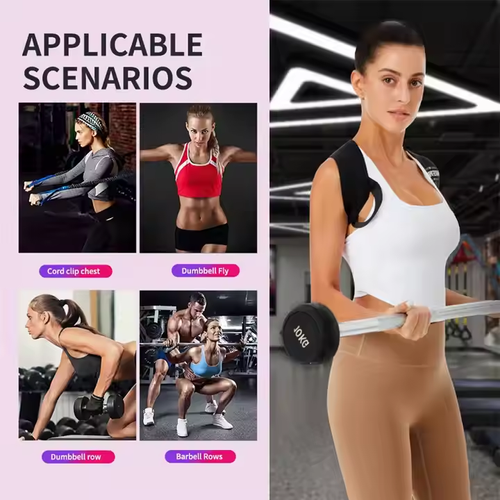 New Style Open Shoulder Support High Elastic Back Posture Corrector for the Back XXL (85KG-95KG)