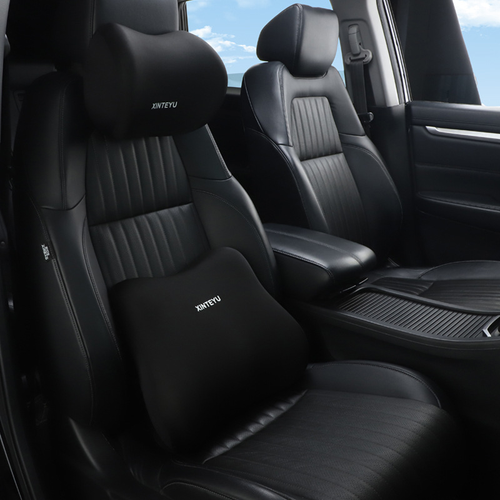 Car Headrest Lumbar Support Car Neck Pillow Waist Cushion Driver Seat Backrest Car Cushion Driving Lumbar Support Waist Support