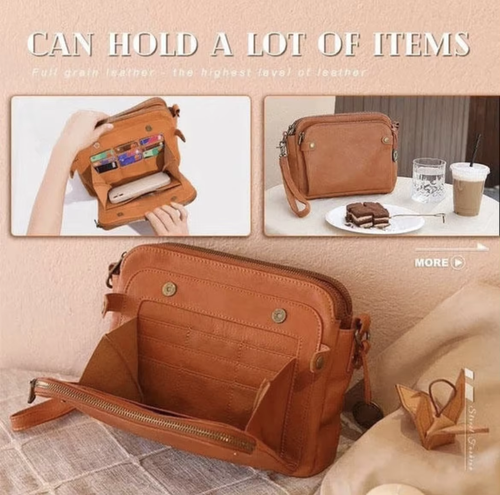 🔥45% OFF-Crossbody Leather Shoulder Bags and Clutches