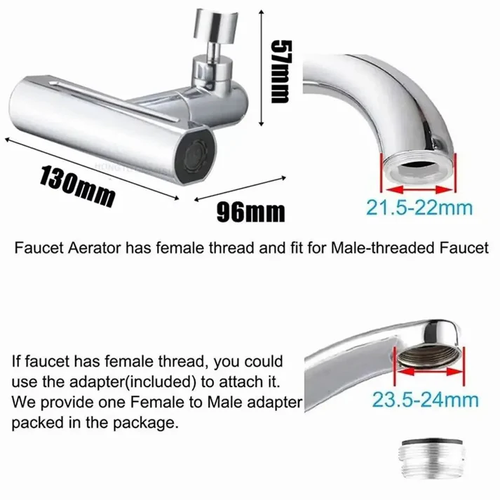 🔥2025 New 360 Waterfall Kitchen Faucet